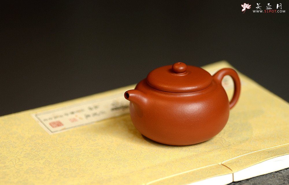 紫砂壶图片：徐亚春新作 全手工朱泥红泉 有趣实用 - 宜兴紫砂壶网