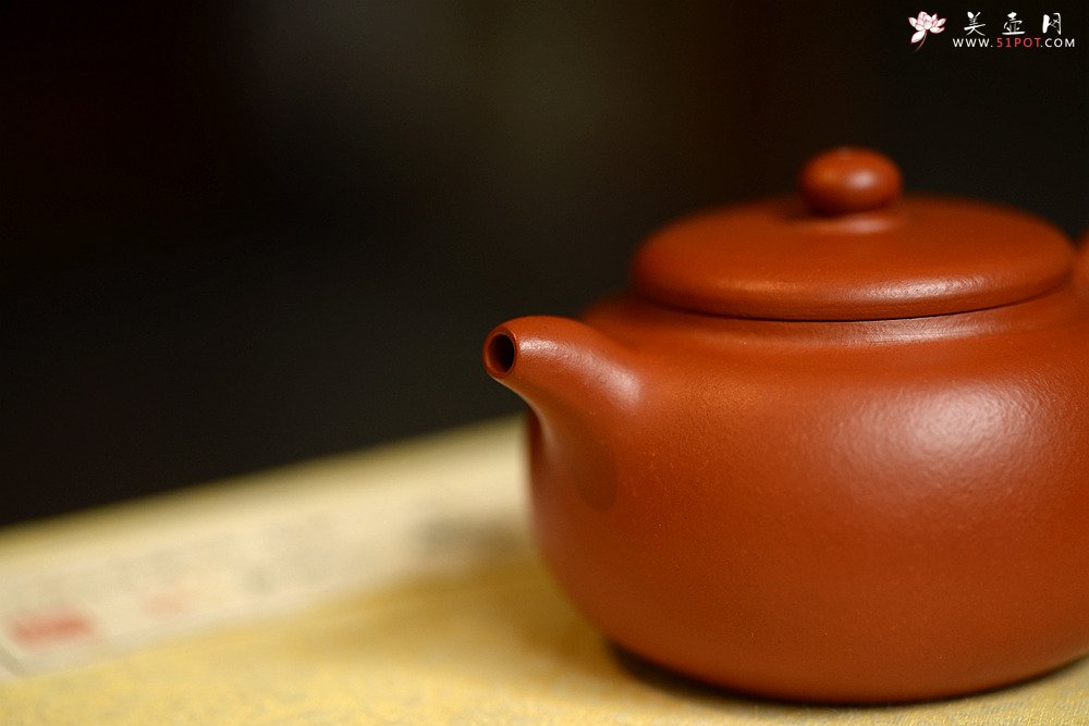 紫砂壶图片：徐亚春新作 全手工朱泥红泉 有趣实用 - 宜兴紫砂壶网