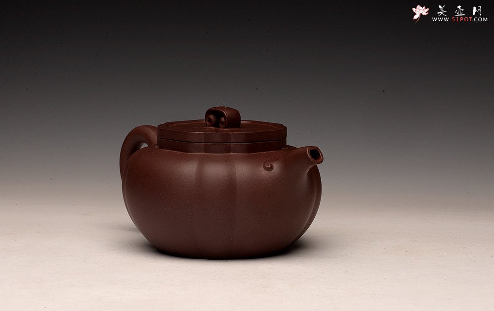 紫砂壶图片：酒虎最新力作 做工精致 器形周正 全手工太极如意 - 宜兴紫砂壶网