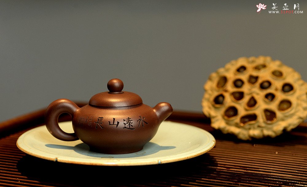 紫砂壶图片：谭华斌近作 道洪风格之玉露二式 刀法精炼 可人小壶 美壶特惠 - 宜兴紫砂壶网