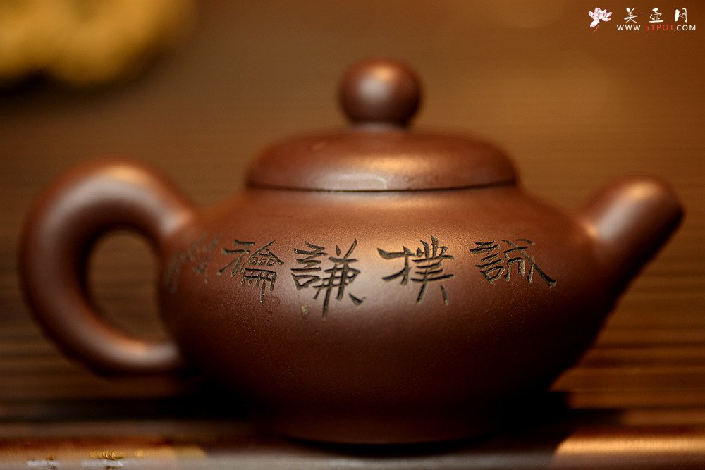 紫砂壶图片：谭华斌近作 道洪风格之玉露二式 刀法精炼 可人小壶 美壶特惠 - 宜兴紫砂壶网