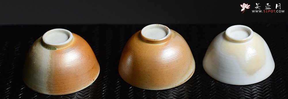 紫砂壶图片：定制精品 景德镇手工杯 柴烧自然落灰釉 每个不一样随机发货 - 宜兴紫砂壶网