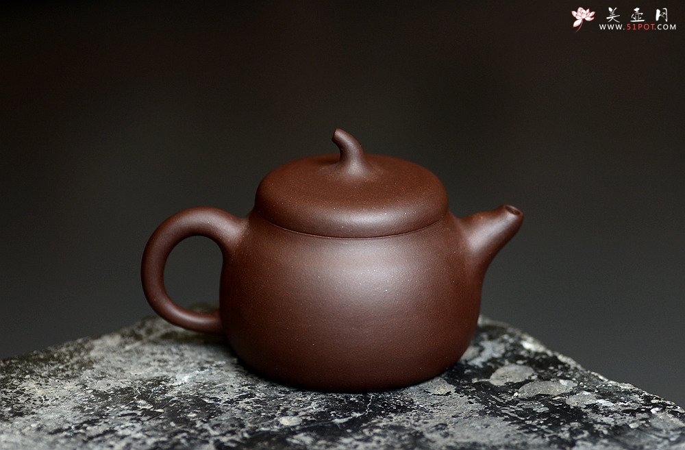 紫砂壶图片：美壶特惠 端庄大方 实用器型 匏瓜壶 - 宜兴紫砂壶网