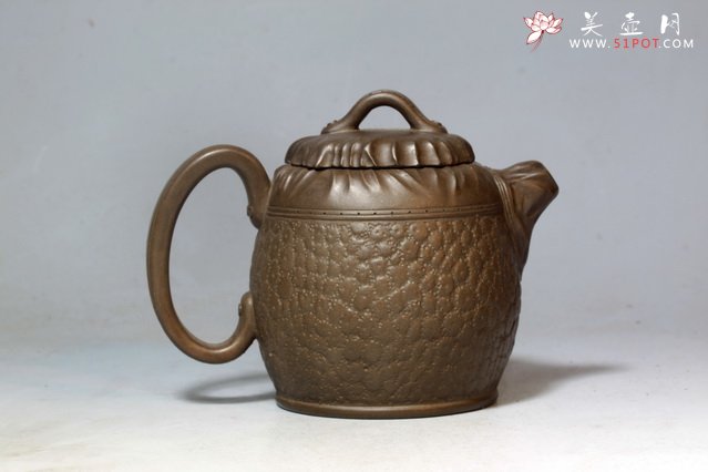 紫砂壶图片：皮桶壶 - 宜兴紫砂壶网