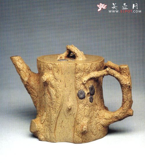 紫砂壶图片：松段壶 - 宜兴紫砂壶网