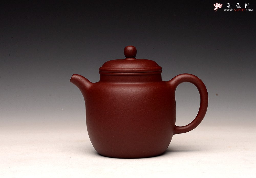紫砂壶图片：美壶特惠 俞欣荣新作 挺拔俊秀 留云 优质枣红泥 极易泡养 - 宜兴紫砂壶网