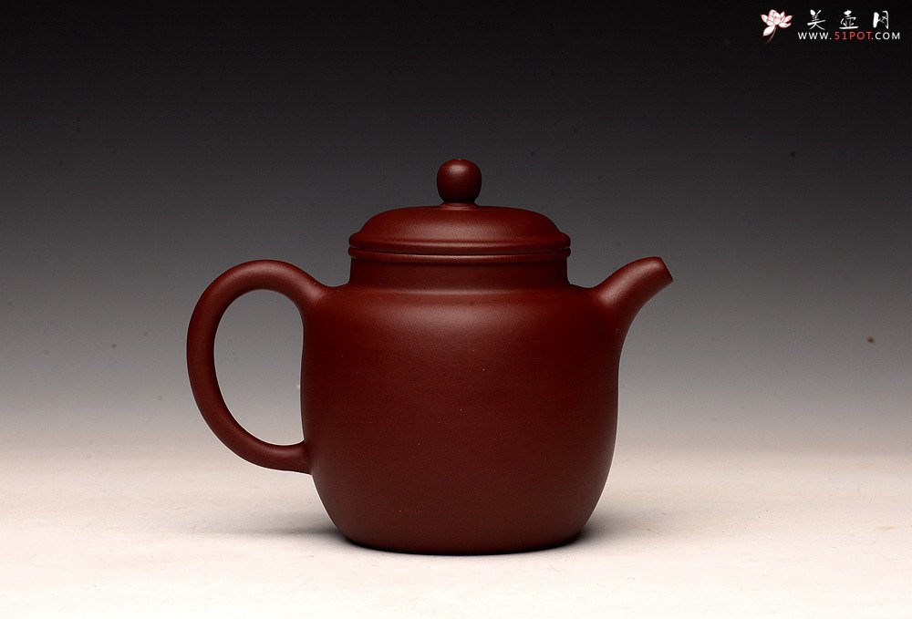 紫砂壶图片：美壶特惠 俞欣荣新作 挺拔俊秀 留云 优质枣红泥 极易泡养 - 宜兴紫砂壶网