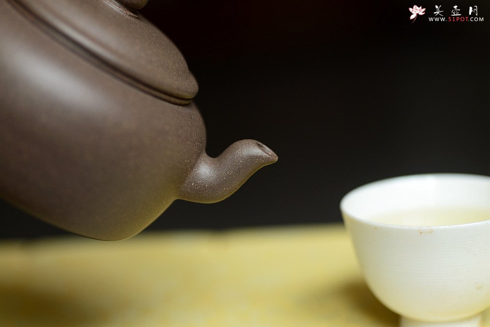 紫砂壶图片：国助工唐文全手新作 隐乐壶 大口实用 端庄秀气 - 宜兴紫砂壶网