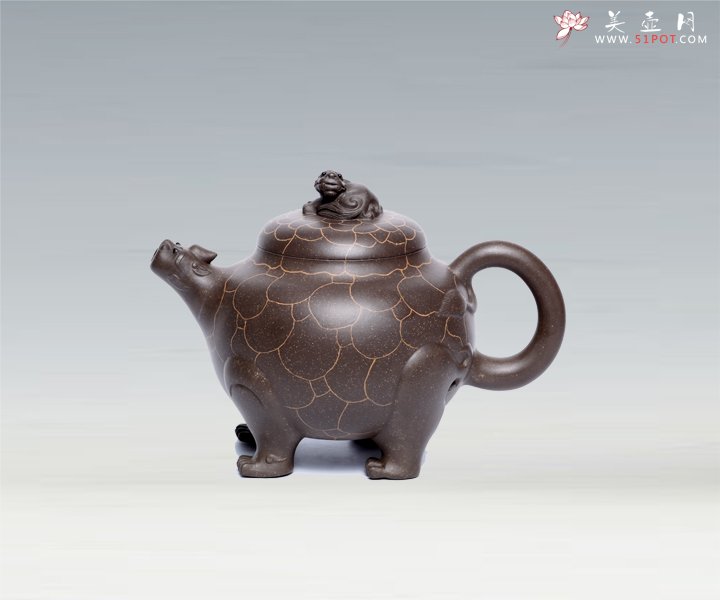 紫砂壶图片：鸿运壶 - 宜兴紫砂壶网