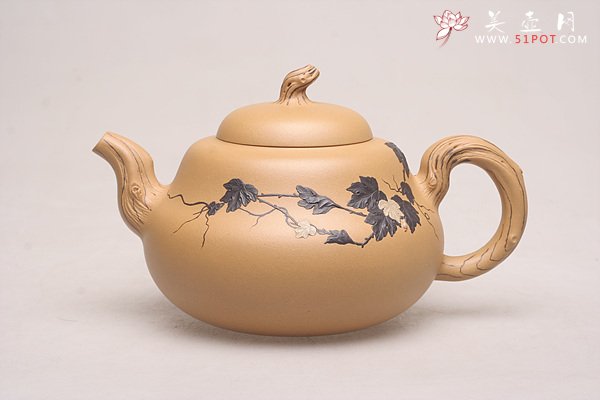 紫砂壶图片：乾坤葫芦 - 宜兴紫砂壶网