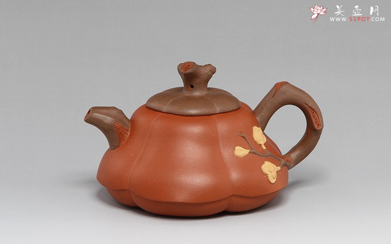 紫砂壶图片：梅花壶 - 宜兴紫砂壶网