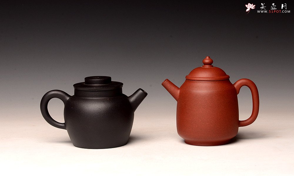 紫砂壶图片：美壶特惠 五色土巨轮套组 把玩送礼佳品 - 宜兴紫砂壶网