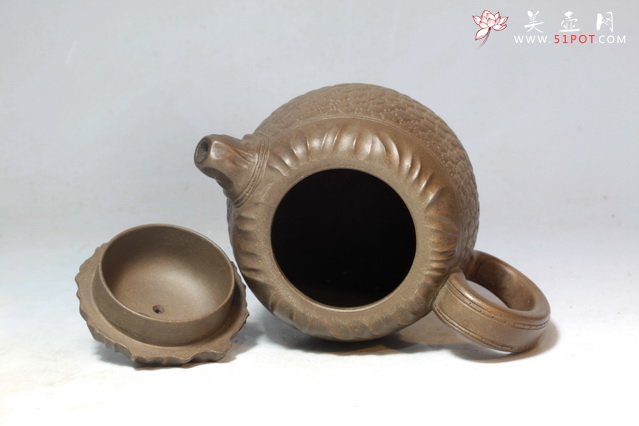 紫砂壶图片：皮桶壶 - 宜兴紫砂壶网