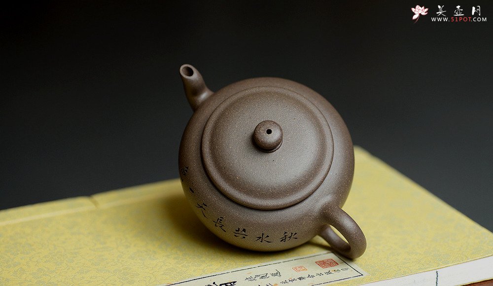 紫砂壶图片：国助工唐文全手新作 隐乐壶 大口实用 端庄秀气 - 宜兴紫砂壶网