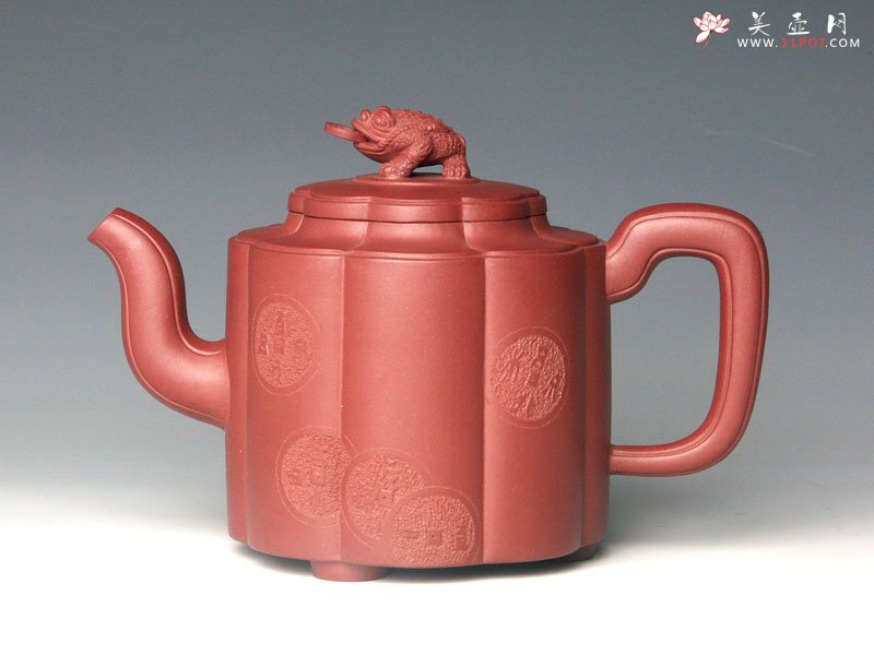 紫砂壶图片：招财进宝 - 宜兴紫砂壶网