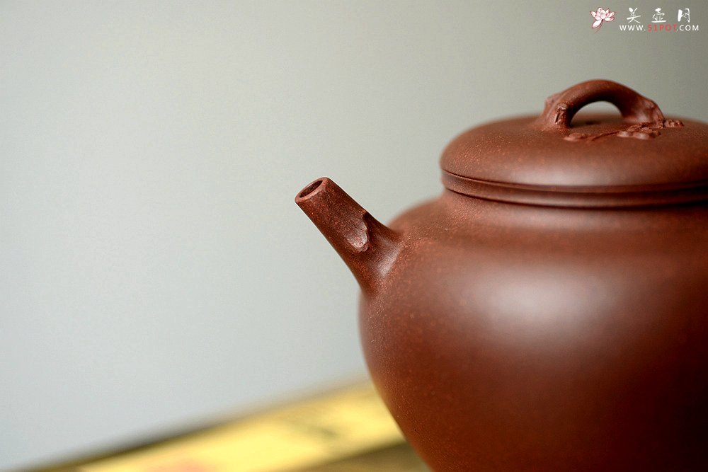 紫砂壶图片：潘丹初原创‘秀气’系列之腊梅 纯净底槽青 朴实素雅 刚挺 - 宜兴紫砂壶网