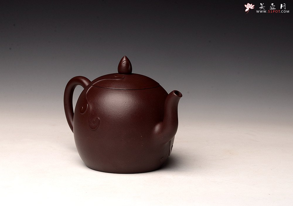 紫砂壶图片：高雪琴全手原创作品 飘逸 雅致 经典之作 全手娇阳 - 宜兴紫砂壶网
