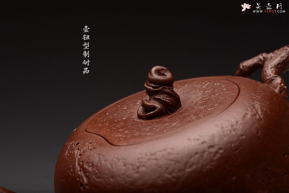 紫砂壶图片：潘丹初全手新作 泥‘玄’系列之玄石 古拙文气  石竹 峥嵘岁月 - 宜兴紫砂壶网