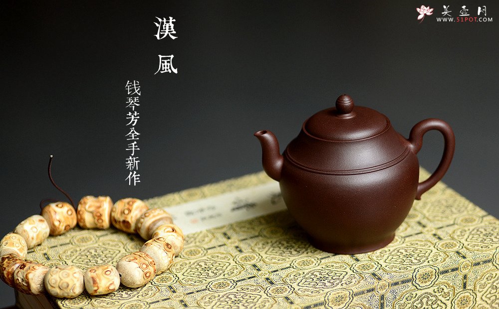 紫砂壶图片：钱琴芳全手新作 挺拔俊秀 韵味独特 汉风 经典作品 - 宜兴紫砂壶网