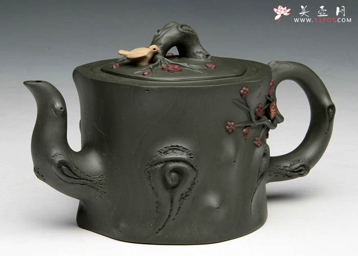 紫砂壶图片：梅桩 - 宜兴紫砂壶网