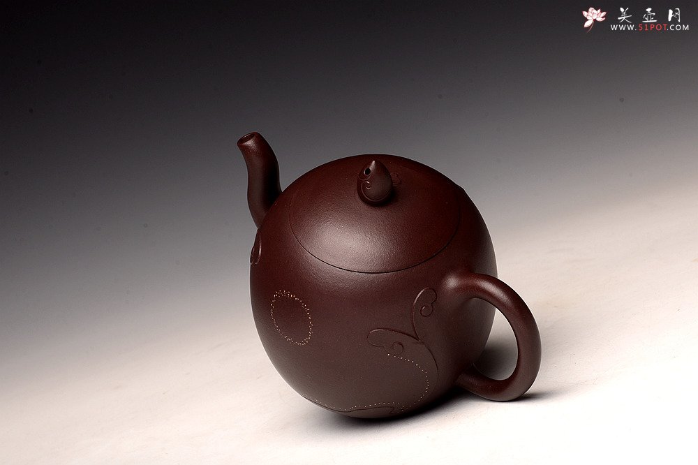 紫砂壶图片：高雪琴全手原创作品 飘逸 雅致 经典之作 全手娇阳 - 宜兴紫砂壶网