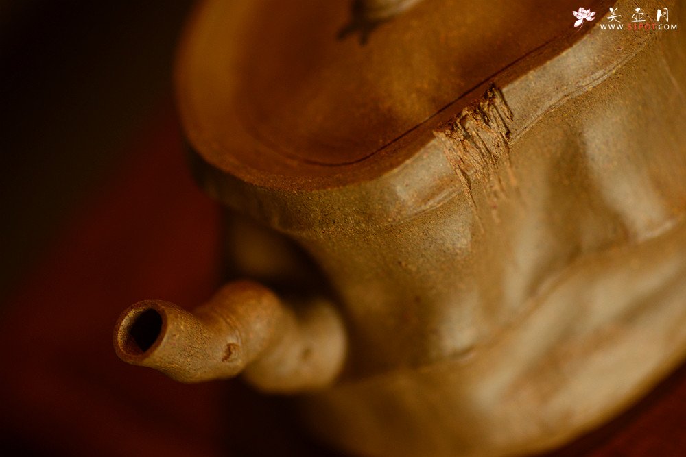 紫砂壶图片：林秀明原创作品 全手竹影~ 文气十足 崇尚自然~ - 宜兴紫砂壶网