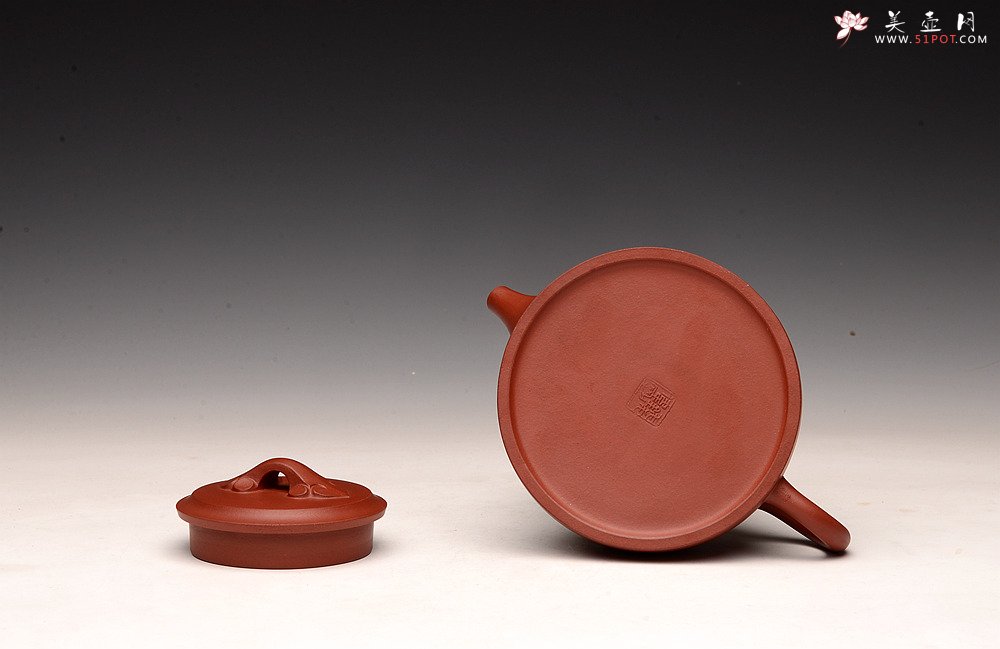 紫砂壶图片：枫桥夜泊之如意井栏 大口实用 - 宜兴紫砂壶网