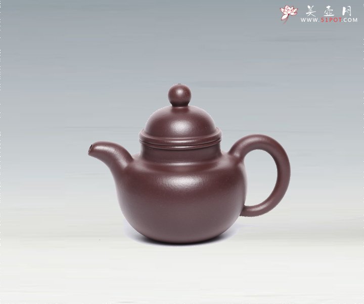 紫砂壶图片：掇球壶 - 宜兴紫砂壶网