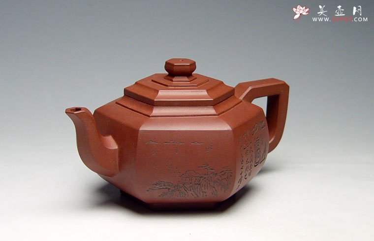 紫砂壶图片：雪华壶 内敛大气 - 宜兴紫砂壶网