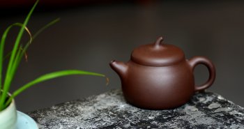 紫砂壶图片：美壶特惠 端庄大方 实用器型 匏瓜壶 - 宜兴紫砂壶网