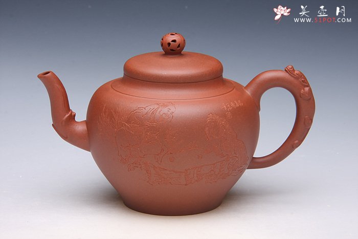 紫砂壶图片：财运当头 - 宜兴紫砂壶网