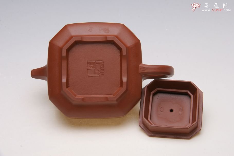 紫砂壶图片：全手工八方壶 - 宜兴紫砂壶网