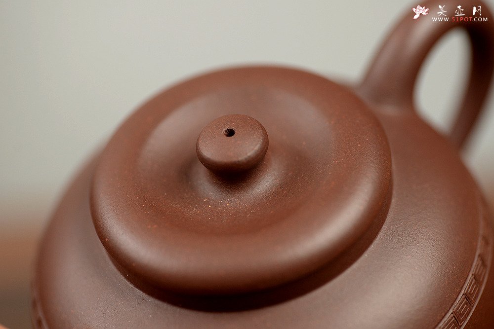 紫砂壶图片：钱建荷全手新作 品心 古瓮造型颇为好玩 做工精致  知心 - 宜兴紫砂壶网