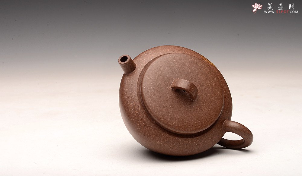 紫砂壶图片：詹黎明文气作品 优质青段 全手巨轮珠 夏日畅饮必备 - 宜兴紫砂壶网