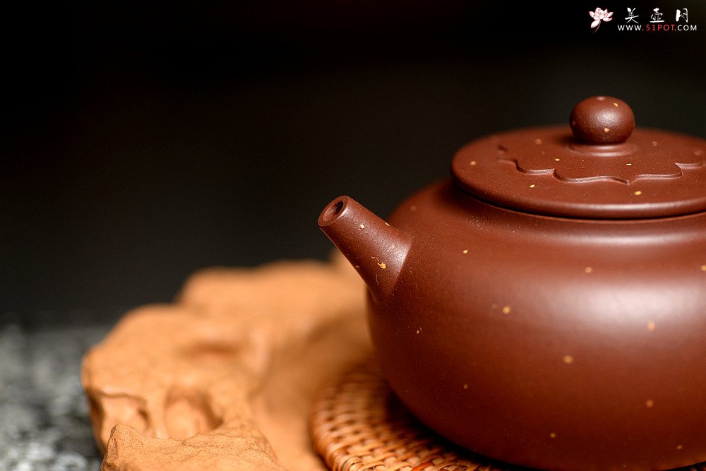 紫砂壶图片：温文尔雅 素雅精致 全手铺砂明华  - 宜兴紫砂壶网