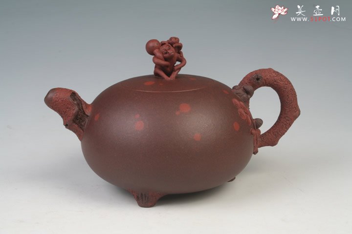 紫砂壶图片：辈辈封侯 - 宜兴紫砂壶网