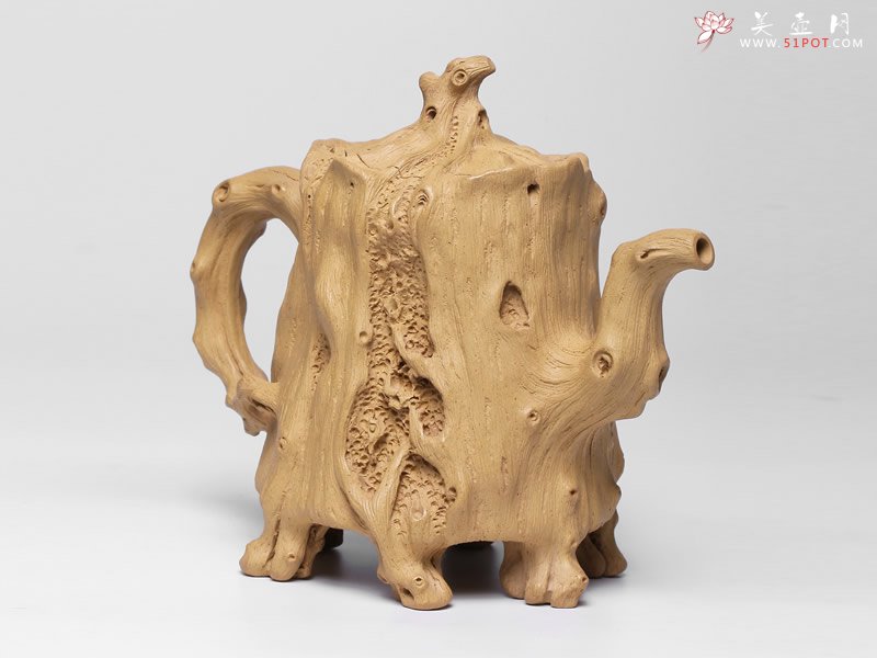 紫砂壶图片：树桩 - 宜兴紫砂壶网