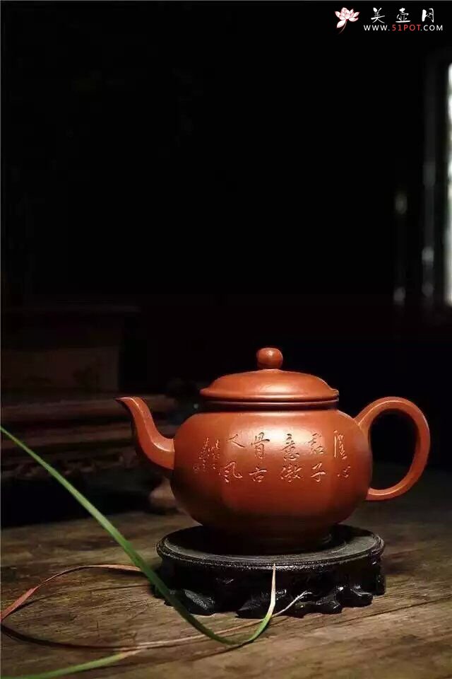 紫砂壶图片：六方鸿运 - 宜兴紫砂壶网