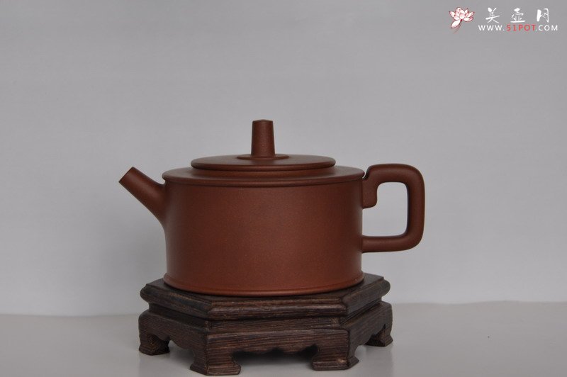 紫砂壶图片：全手工汲直壶 - 宜兴紫砂壶网