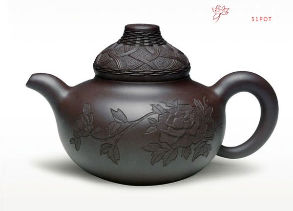 紫砂壶图片：大富贵壶 - 宜兴紫砂壶网