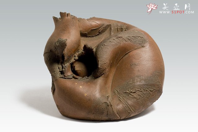 紫砂壶图片：随意·破碎的心 - 宜兴紫砂壶网