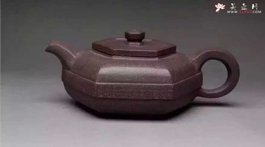 紫砂壶图片：六方壶 - 宜兴紫砂壶网