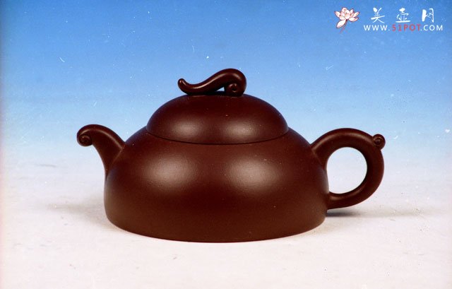 紫砂壶图片：如意浪花壶 - 宜兴紫砂壶网