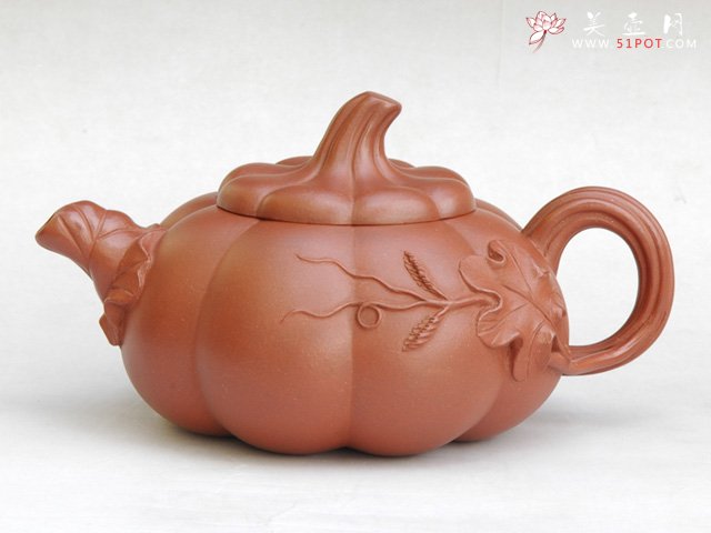 紫砂壶图片：金瓜壶 - 宜兴紫砂壶网