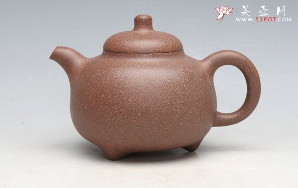 紫砂壶图片：三足乳鼎 - 宜兴紫砂壶网