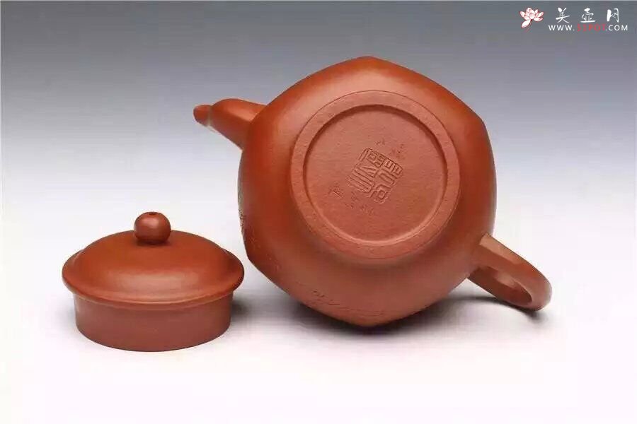 紫砂壶图片：六方鸿运 - 宜兴紫砂壶网