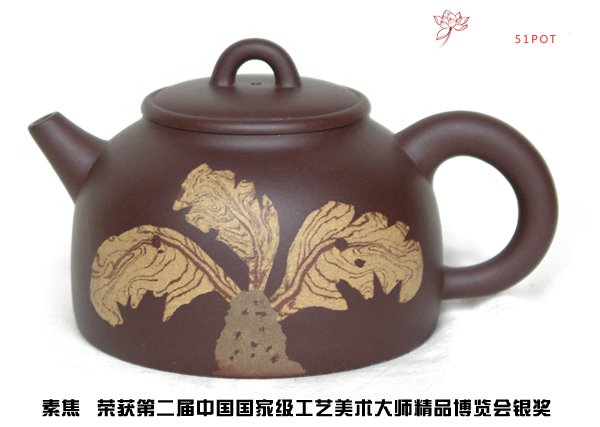 紫砂壶图片：素焦 - 宜兴紫砂壶网