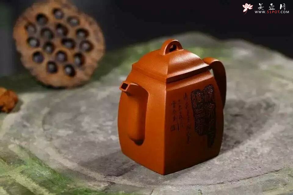 紫砂壶图片：汉方壶 - 宜兴紫砂壶网