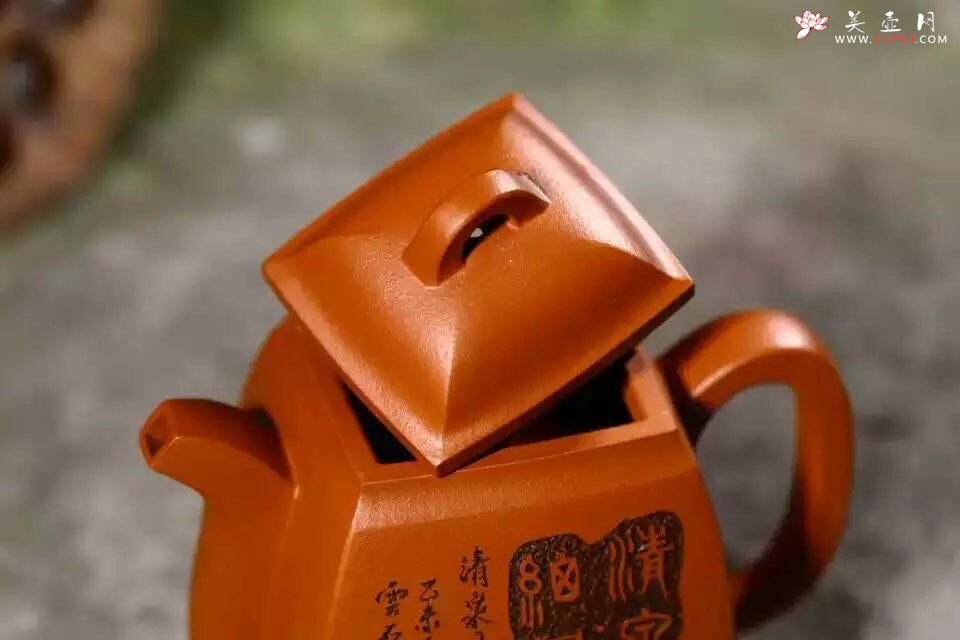 紫砂壶图片：汉方壶 - 宜兴紫砂壶网