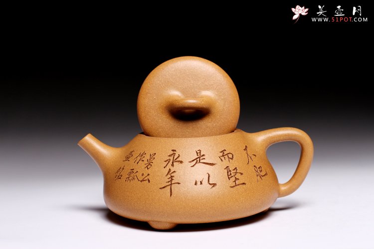 紫砂壶图片：曼生石瓢 - 宜兴紫砂壶网